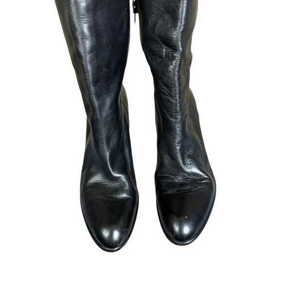 Stuart Weitzman Belmont Nappa Leather Black Knee High Boot Women's Size 8.5 - Picture 8 of 15